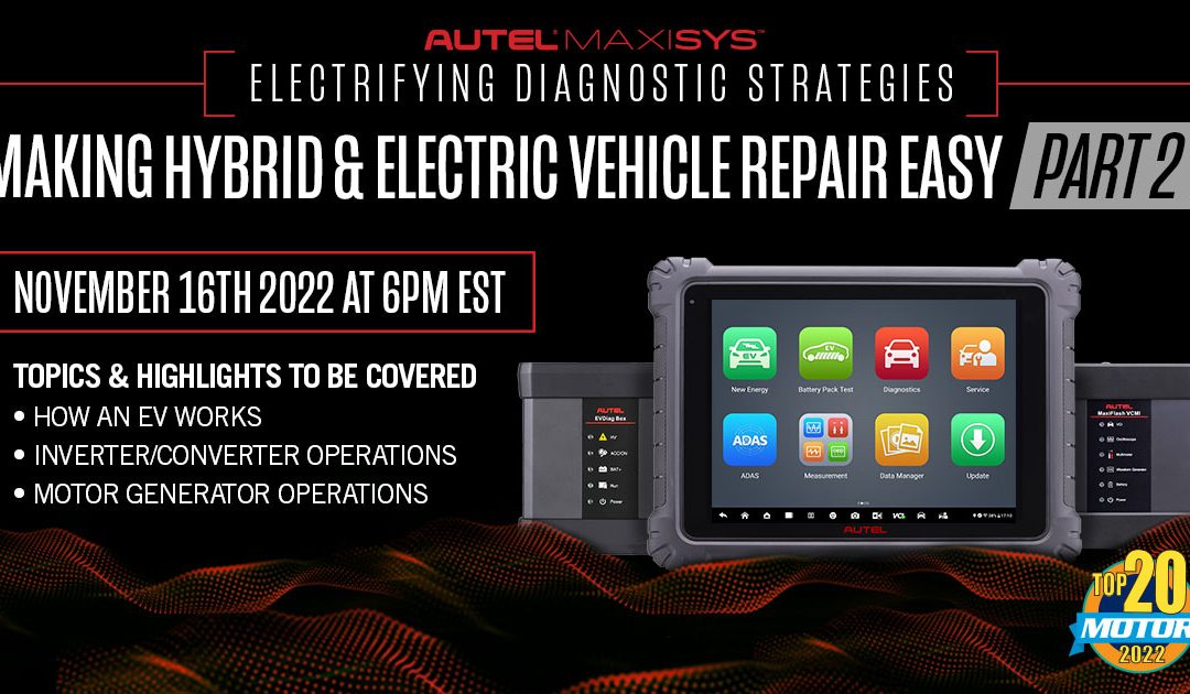 Free EV Training Webinar