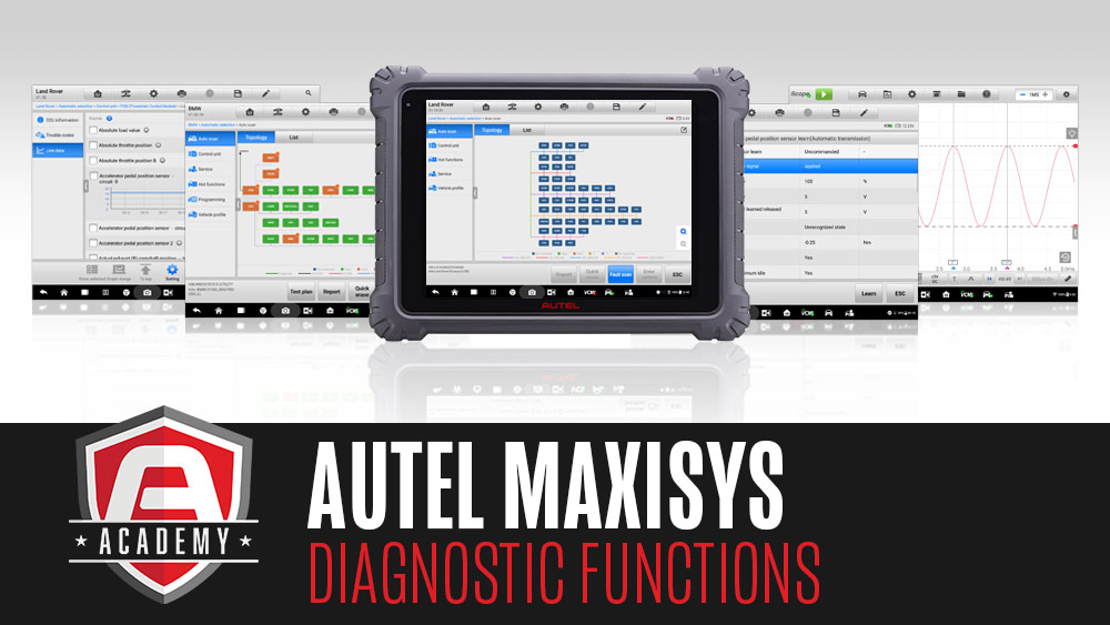 Autel MaxiSYS Diagnostic Functions