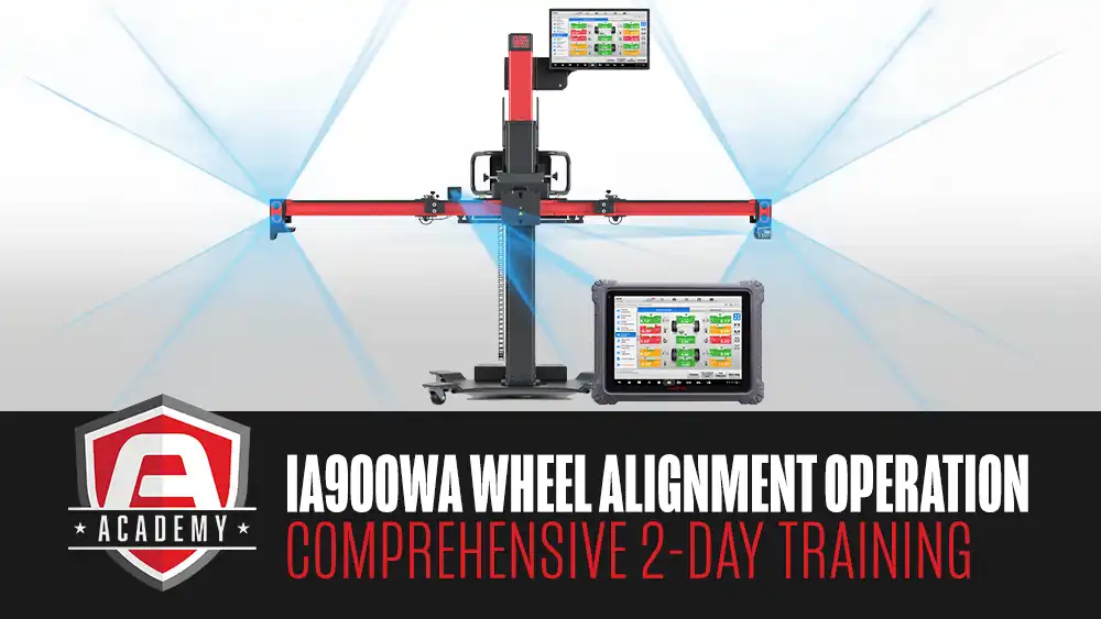 IA900WA Wheel Alignment Operation