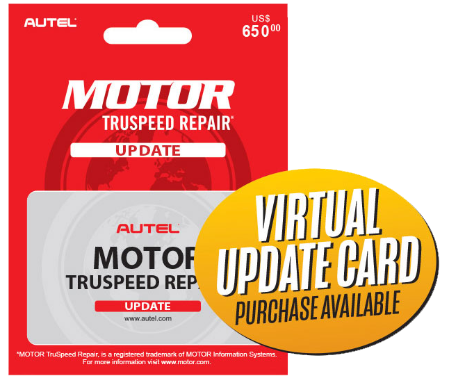 Motor TruSpeed Update Card