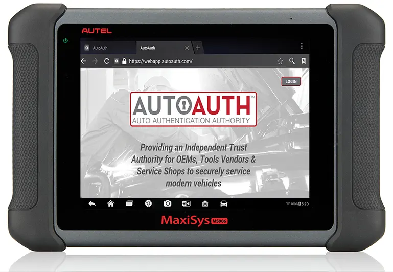 MaxiSYS Tablet AutoAuth